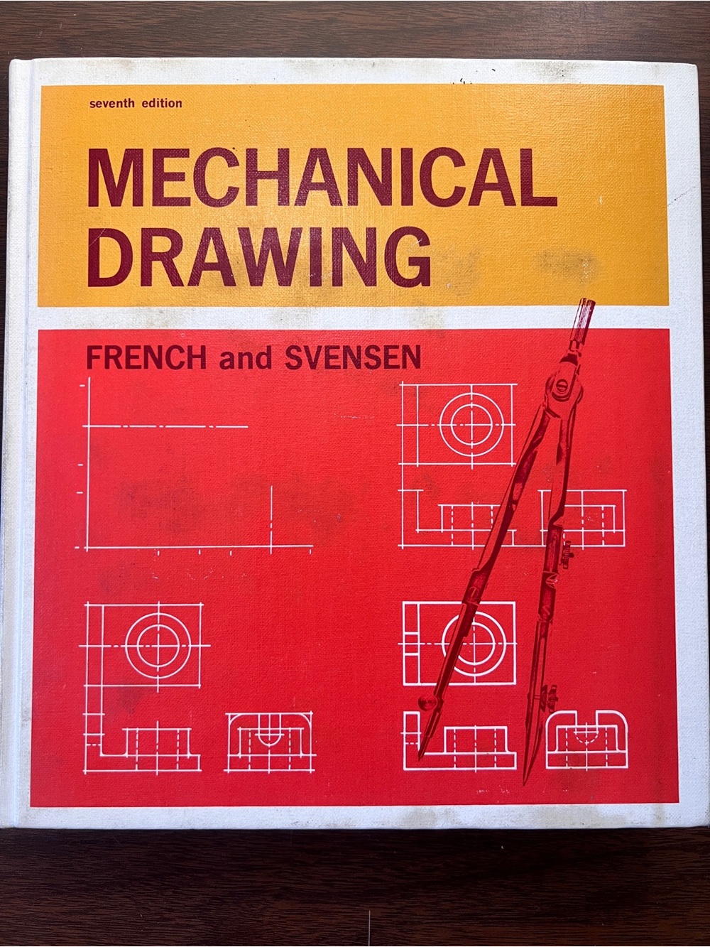Vintage Mechanical Drawing Book from 1966
